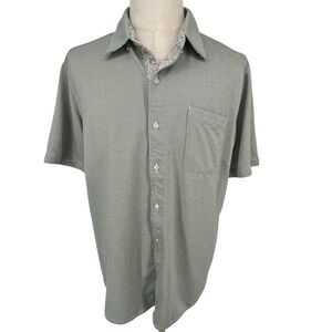Tommy Bahama The San Lucio Stretch Short Sleeve Button‎ Up Shirt Mens XL